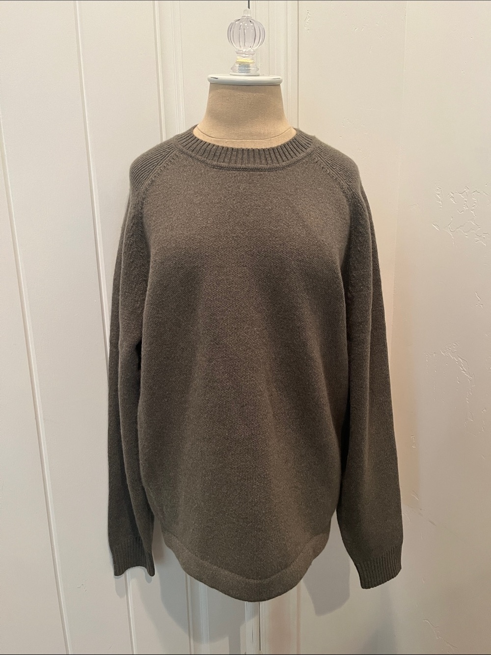AYR Men's Woolen Cashmere Crewneck Sweater Set